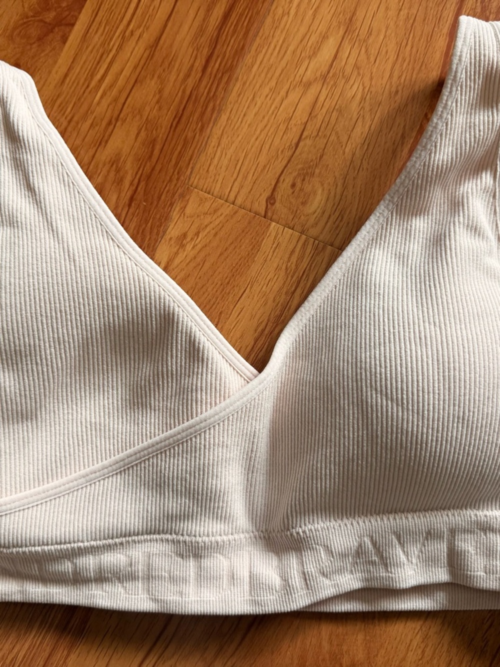 Sublime Adjustable Crossover Maternity Nursing & Lounge Bra L light pink